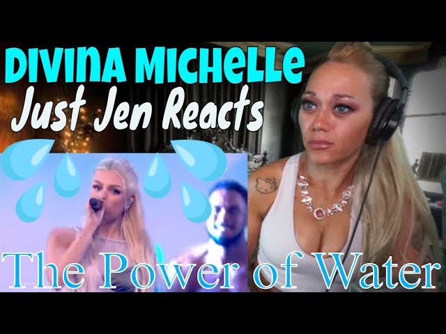 Davina Michelle The Power of Water Eurovision 2021 REACTION | Just Jen Reacts | Divina Michelle ❤