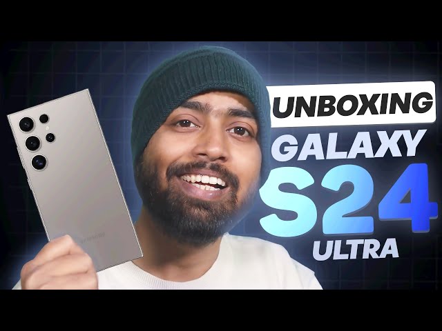 Let's Unbox The New AI PHONE Samsung Galaxy S24 Ultra #playgalaxy