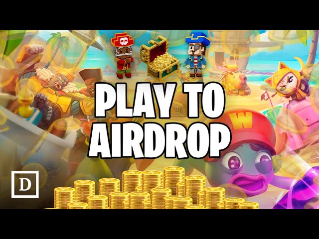Earn Airdrops By Playing Games!