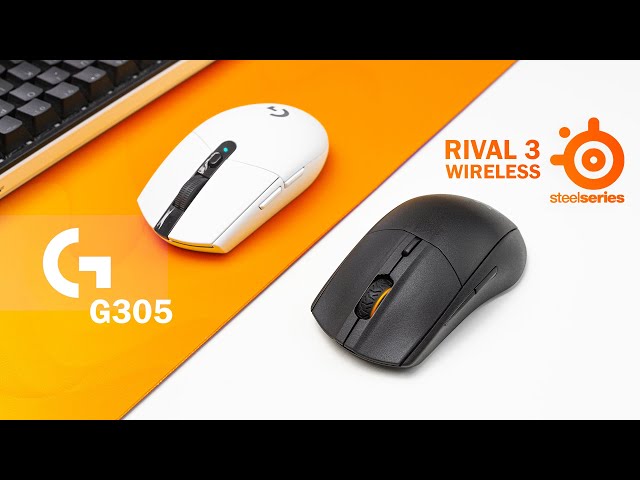 Steelseries Rival 3 Wireless vs G305 Wireless Review - The Best Wireless Gaming Mice!