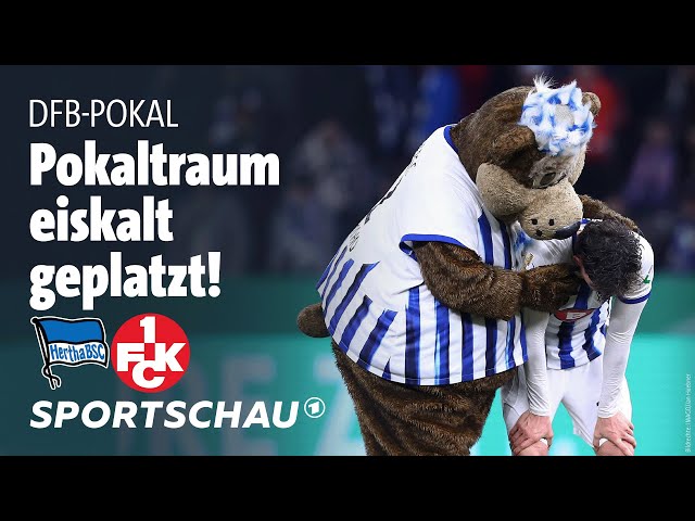 Hertha BSC – 1. FC Kaiserslautern DFB-Pokal Viertelfinale | Sportschau