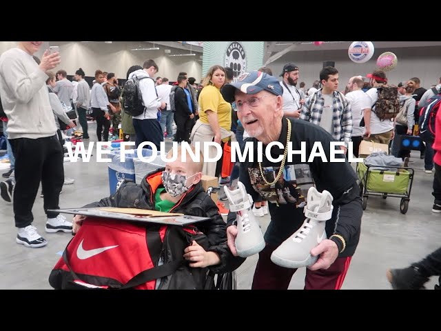 WE FOUND MICHAEL FROM CLEVELAND SNEAKERCON!