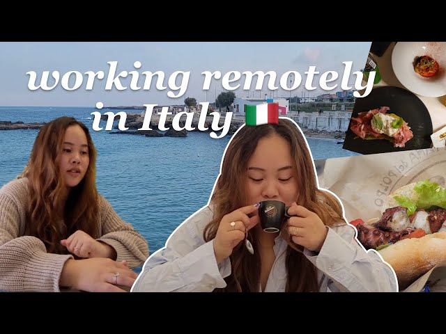 🇮🇹 Working remotely in ITALY as a UX Designer | A Week in Puglia! 🇮🇹
