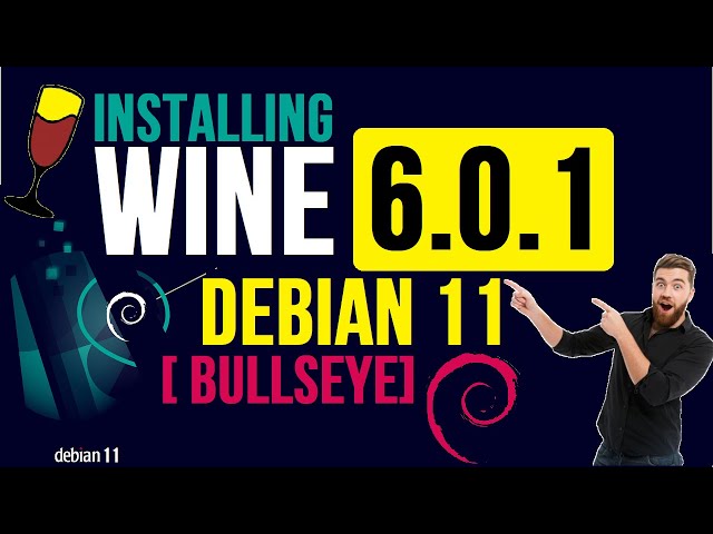 How to Install Wine 6.0.1 on Debian 11 [ Bullseye ] | Wine on Debian 11 | Install Wine on Linux 2021