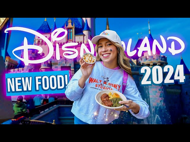 We Try More NEW Disneyland Food For 2024 | Finally Got Our Hands On This VIRAL Treat!