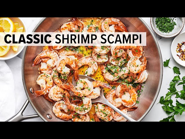 SHRIMP SCAMPI | An Easy 10-Minute Dinner Recipe!