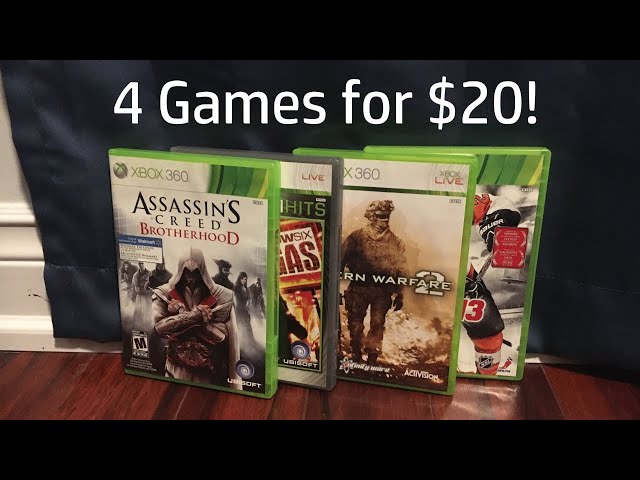 4 Xbox 360 Games for $20 - Value Village Finds Ep. 1