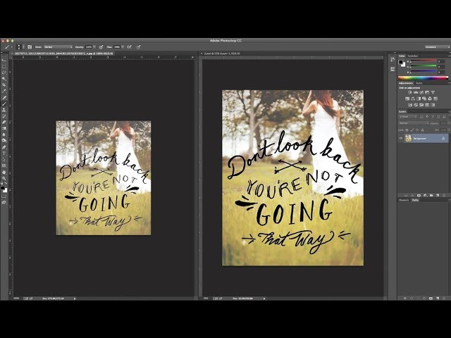 How To Enlarge a Low Resolution Image For Print Using Photoshop