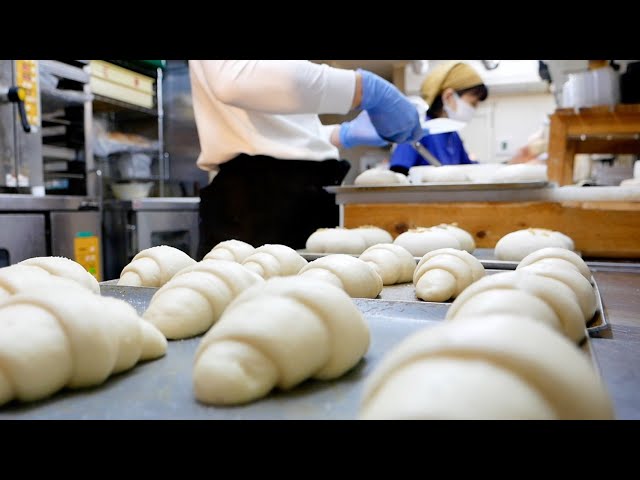 Amazing small Japanese bakery! Mother and son make bread every morning!