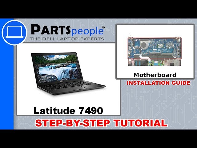 Dell Latitude 7490 (P73G002) Motherboard How-To Video Tutorial