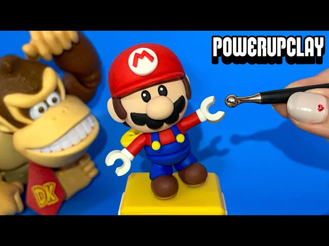 Making Mini Mario from Mario Vs. Donkey Kong | Polymer Clay