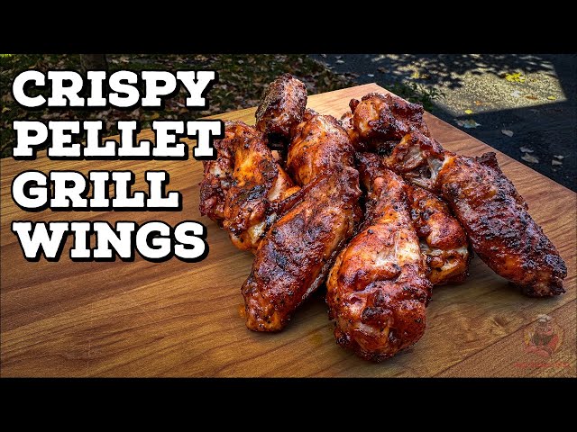 Smoked Chicken Wings | Crispy Smoked Chicken Wings On A Pellet Smoker