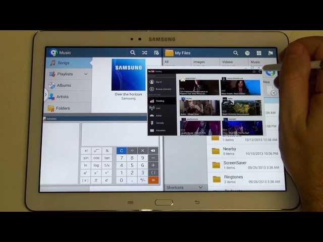 Samsung Galaxy Note 10.1 2014 Edition Software Review