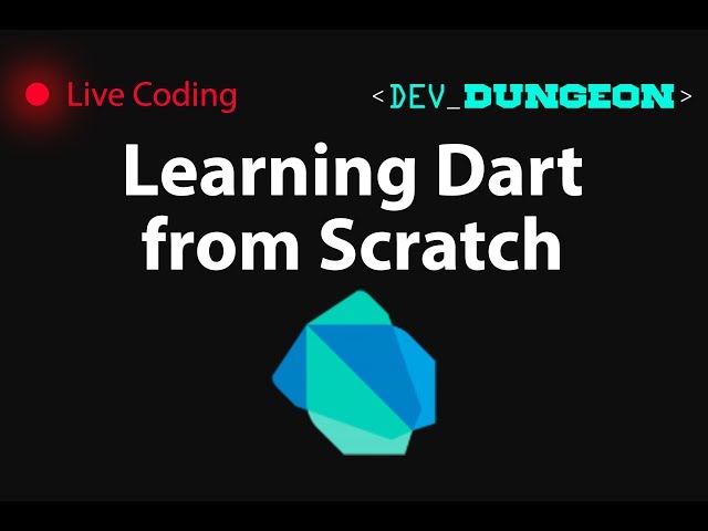 Live Coding: Learning Dart from Scratch