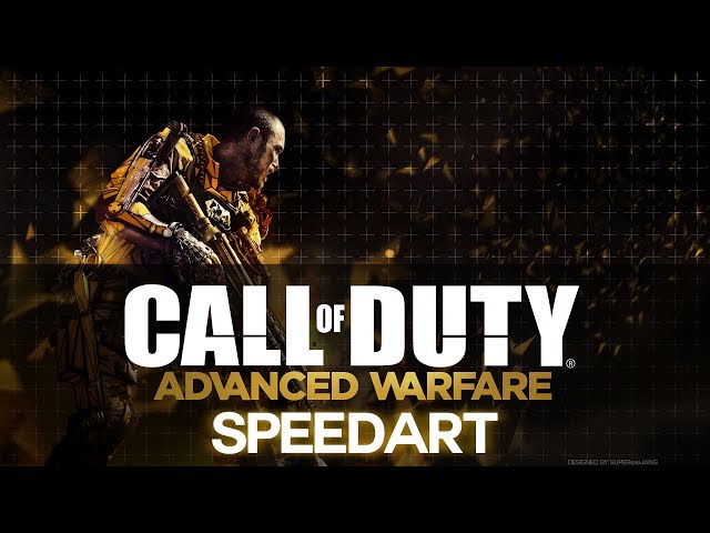 Call of Duty | Advanced Warfare Speedart (Free Banner Template included)