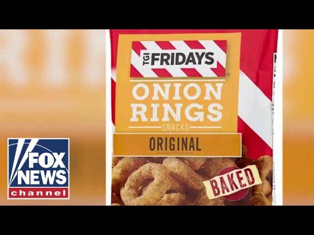 TGI Friday's fried over their onion rings