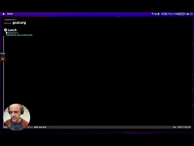 org-hyperscheduler screencast