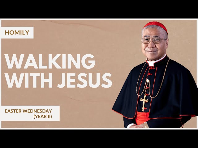 Walking With Jesus - William Cardinal Goh (Homily - 03 Apr 2024)