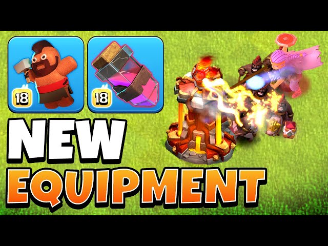 NEW Royal Champion Equipment Explained | Update Sneak Peek 2 (Clash of Clans)