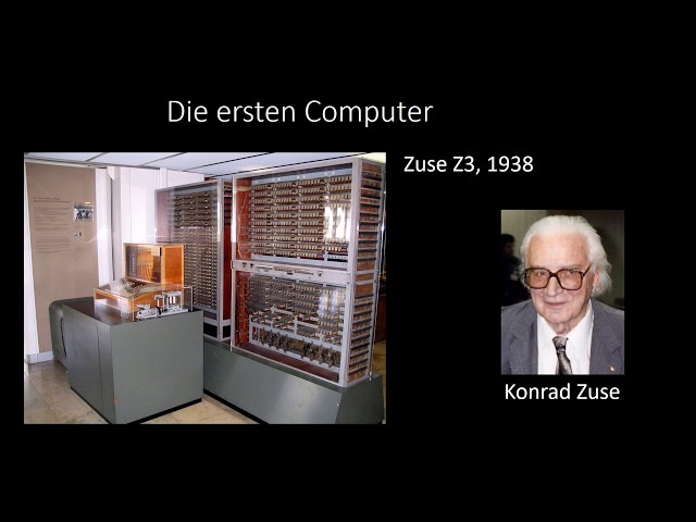 Die Geschichte des Computers Teil 1 Von den Anfängen bis zu den ersten Computern