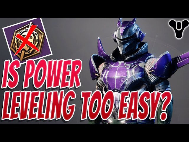 Is Power Leveling TOO EASY This Season? The Solution To The Raid Spoils Problem. Destiny 2.