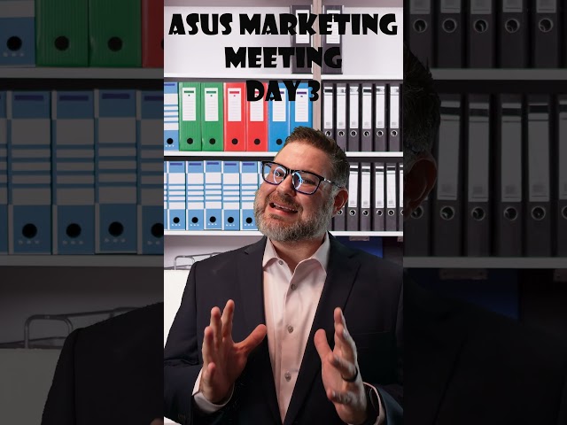 Asus Marketing Day 3: Damage Control #shorts #asus #techtips #techreview #amd