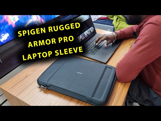 Spigen Rugged Armor Pro Laptop Sleeve Review: For That Little Extra Protection! 💻