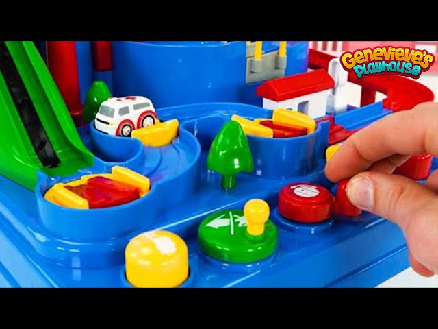 Best Car Toy Learning Video for Toddlers - Preschool Educational Toy Vehicle Puzzle!