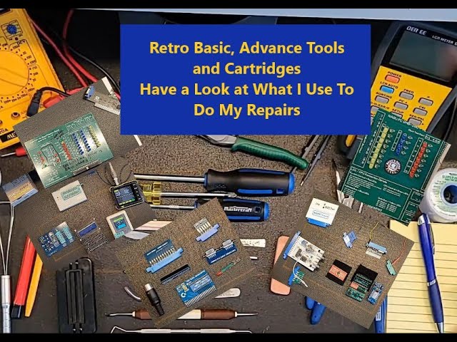 The Tools I Use to Repair 30+ Year Old Computers!