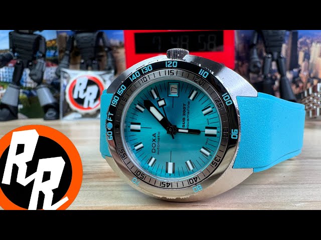 Doxa Sub200T Aquamarine SunRay dial (Exquisite Timepieces)