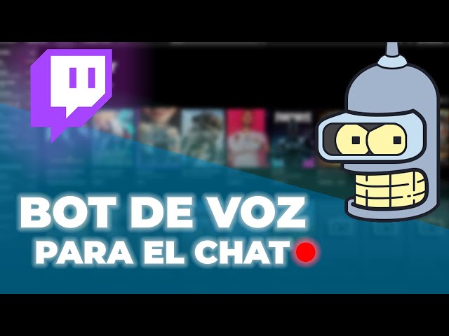 Bot de Voz para Twitch y Youtube 2021!!!