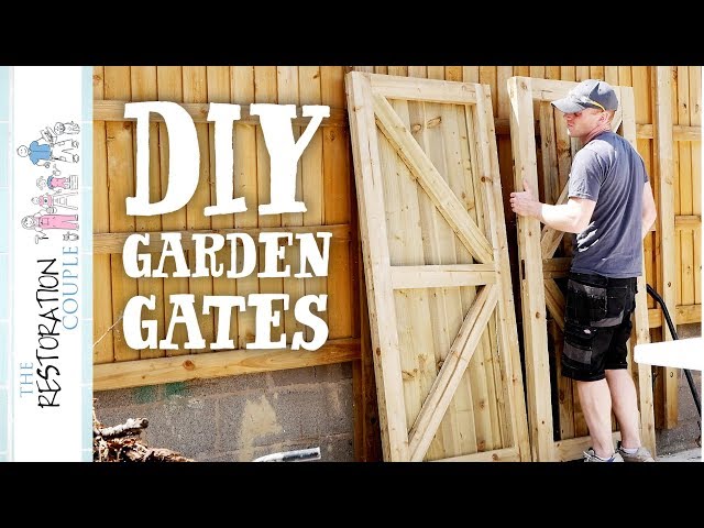 How I Built Our NEW GATES