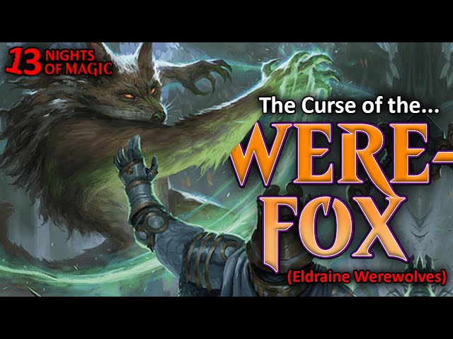 WEREWOLVES OF ELDRAINE?? Cursed Werefox | MTG Lore