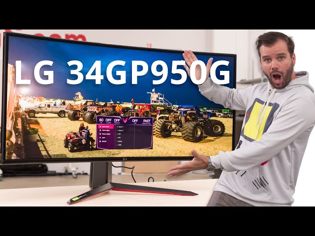 LG 34GP950G-B Monitor Review - 34" Ultragear Gaming Monitor!