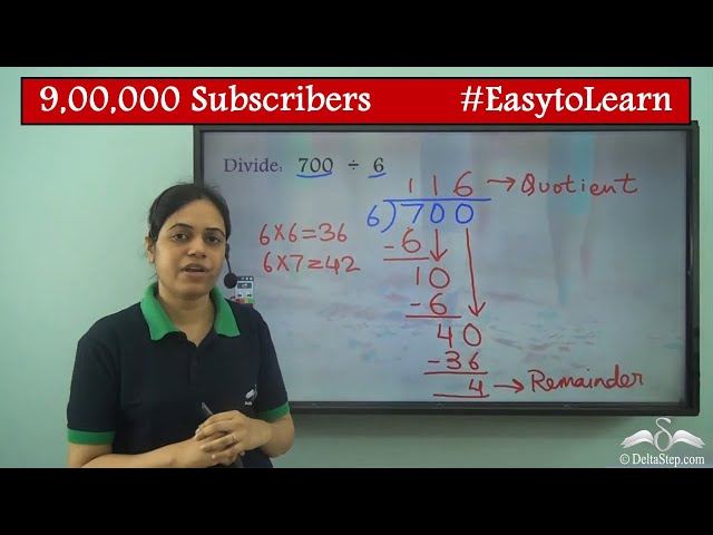 Division of 2 and 3 digit numbers by 1 digit With Remainder | Class 3 | CBSE | NCERT | ICSE