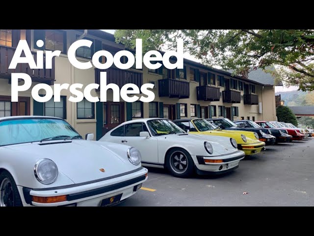 Air Cooled Porsche Rally - Parking Lot Walk-Around