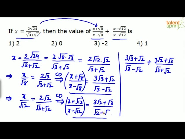 Algebra | Additional Example 14 to 15 | Quantitative Aptitude | TalentSprint Aptitude Prep