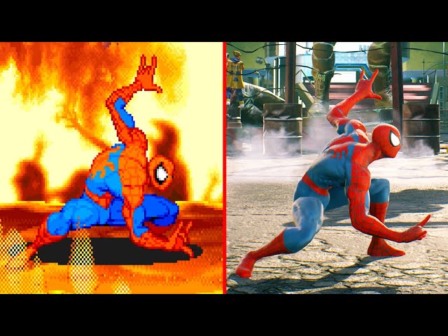 Spider-Man's Super Moves Evolution
