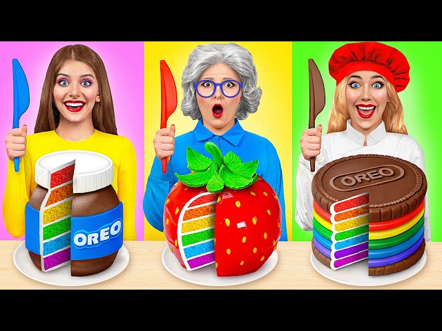 Me vs Grandma Cooking Challenge | Funny Kitchen War by Mega DO Challenge