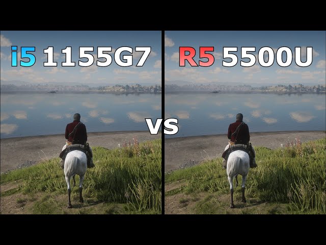 (i5 1155G7) Intel Iris Xe Graphics vs Ryzen 5 5500U Vega 7 Gaming Test ! 2022