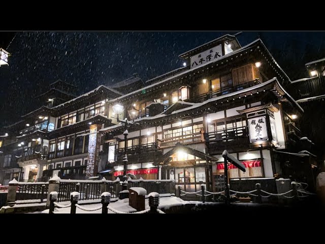 Staying in Japan's Unexplored Region with Heavy Snowfall｜Ginzan Onsen like the World of Ghibli