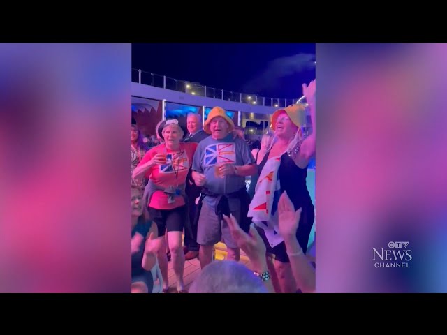 Cruise headed to the Caribbean becomes party central for 500 Newfoundlanders