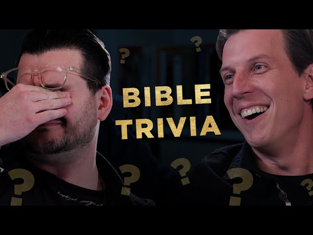 Top 18 Bible Quiz Questions - A Trivia Challenge Video