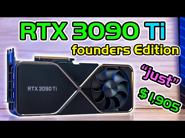 The Cheapest (and best?) RTX 3090 Ti You can get!