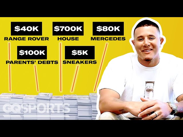 How Manny Machado Spent His First $1M in MLB | My First Million | GQ Sports