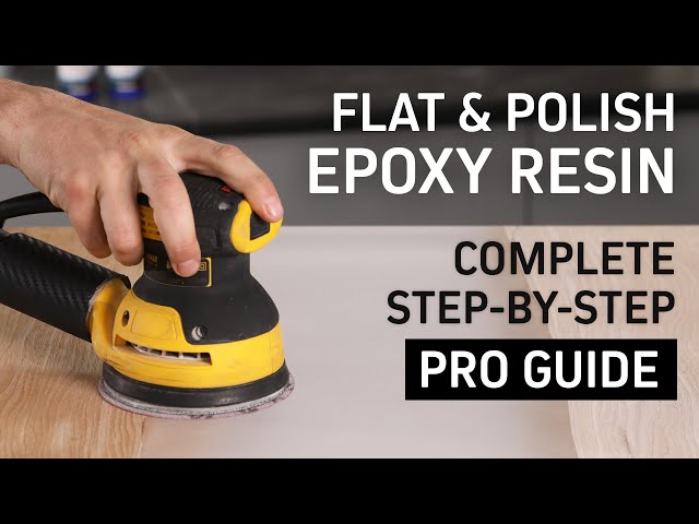 How to Sand and Polish Epoxy Resin to a Mirror Finish - Step by Step Guide
