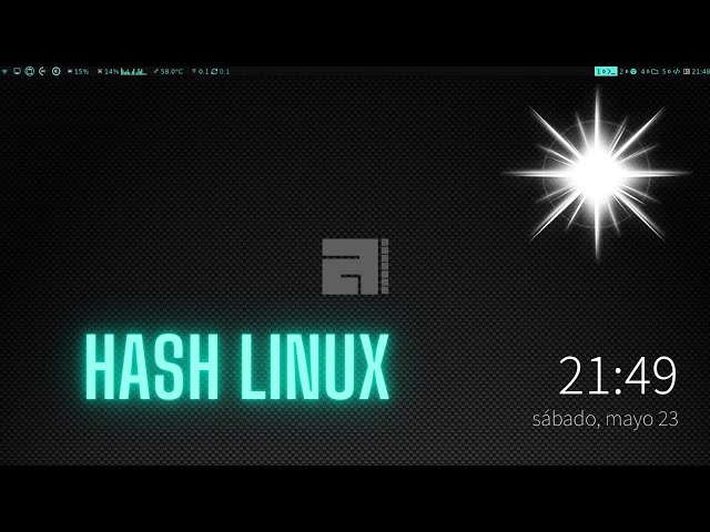 🐧 HASHLINUX — Arch Linux Based GNU/Linux Distro — Awesome, Xmonad, i3 And Bspwm 4 Versions Available