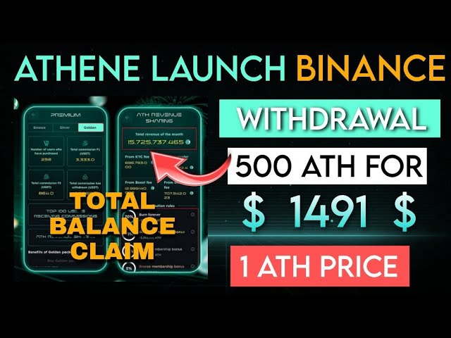Athene mining withdrawal | Athene network coin Price Today Binance Exchange| Package New update news
