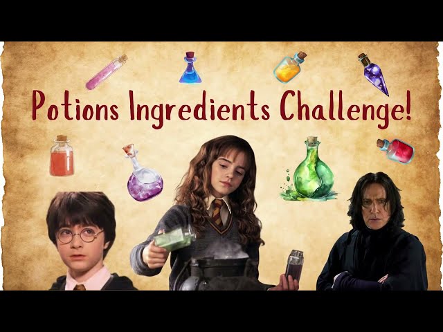 How Well Do You Know Your Potions?