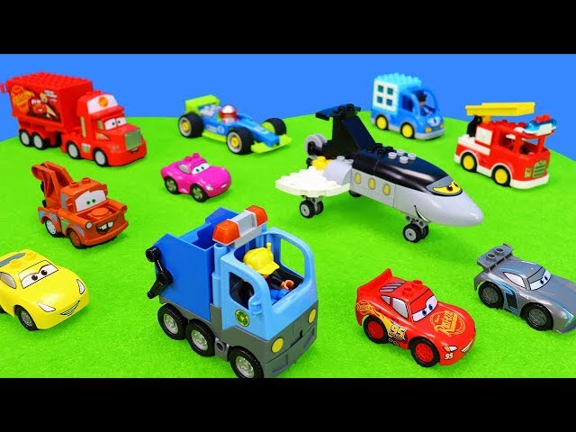 Lego Duplo Toys: Unboxing Construction Blocks for Kids, A lot of Colors & Numbers, Cars & Trucks